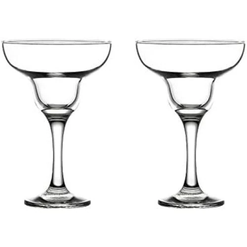 Détail de Pasabahce Margarita 44386, verres cocktail professionnels, 2 pièces
