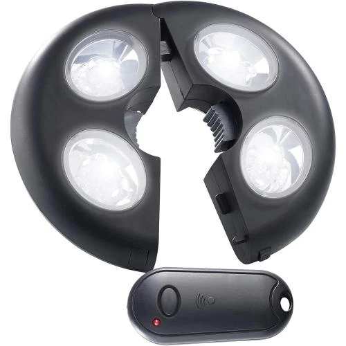 Lunartec Lampe Parasol Télécommandée, Éclairage Extérieur - Vue principale