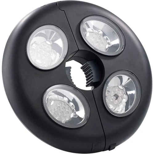 Zoom sur Lunartec Lampe Parasol Télécommandée, Éclairage Extérieur