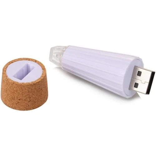 Zoom sur Esoes Bouteilles Rechargeables LED, Bougies Décoratives USB