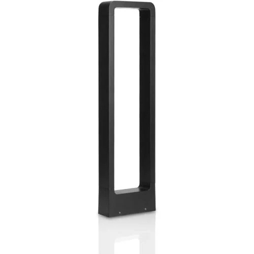 Zoom sur Lampe de Jardin LEDMO 12W 3000K IP65 Noire Aluminium