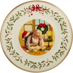Assiette Lenox 2016 Holiday Collector, Édition Limitée