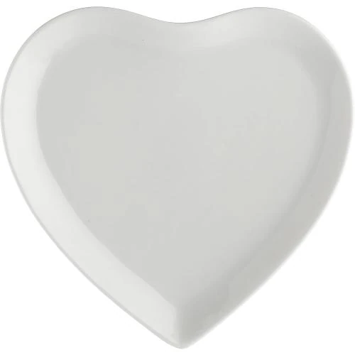 Assiettes à gâteau Porcelaine Blanc, Lot de 2, Cupido - Vue principale