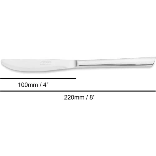 Zoom sur Ensemble Couverts 24 pièces, Acier Inoxydable Argent