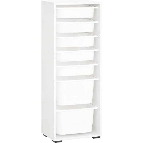 Etagère rangement MyosHome, organisateur polyvalent blanc - Vue principale