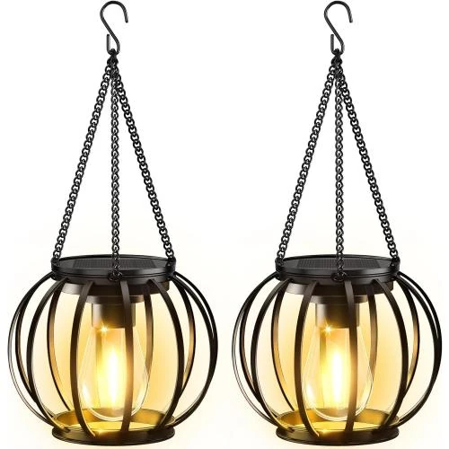 Lampe Solaire Extérieure Suspendue Neemo, 2 Pièces, LED - Vue principale