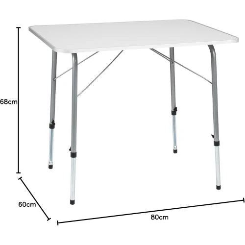 TecTake Table Pliante Camping Aluminium Léger Compact - Vue principale