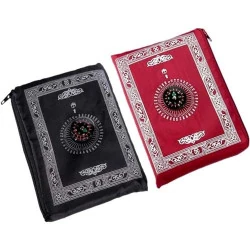 Tapis de Prière Musulman Portable, Étanche, Boussole