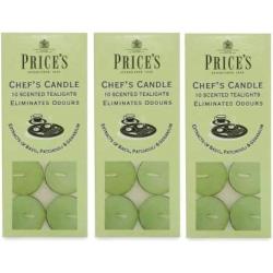 Présentation Bougies chauffe-plat, lot de 10, 39 s, 30 bougies