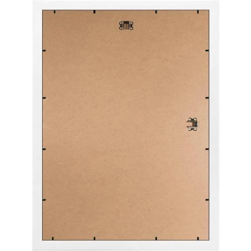 Zoom sur Cadre photo sur mesure blanc mat, verre acrylique antireflet