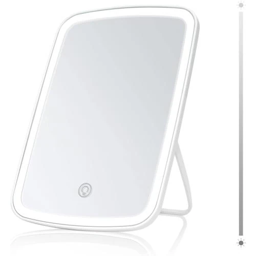 Miroir maquillage ViKert, lumineux, tactile, rechargeable USB - Vue principale
