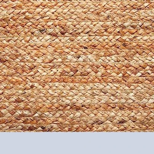 Zoom sur Tapis de Salon Jute Naturel Tissé Main Éthique Eco Responsable