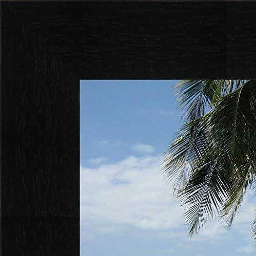 Zoom sur Cadre Photo Mural Noir RK Cadres, Bois, 20x50 cm