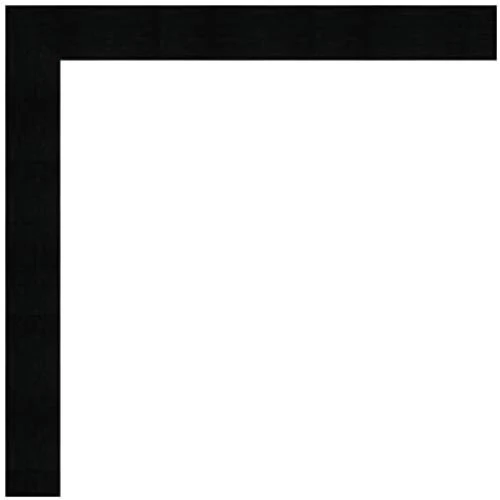 Détail de Cadre Photo Mural Noir RK Cadres, Bois, 20x50 cm