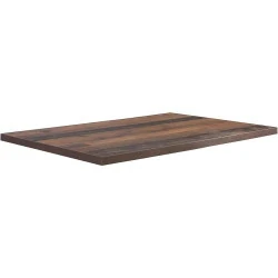 Plateau de Table Vintage FORTE, Métal, Plastique, Bois