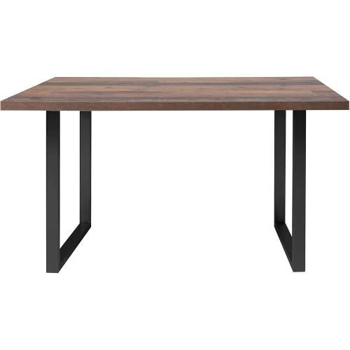 Détail de Plateau de Table Vintage FORTE, Métal, Plastique, Bois