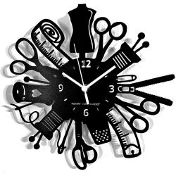 Horloge Murale Machine à Coudre, Idée Cadeau Unique