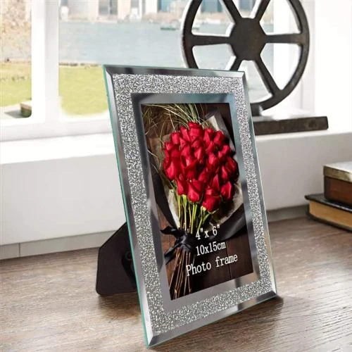 Zoom sur Cadre Photo Verre Lot 2, Petaflop, 10x15 cm