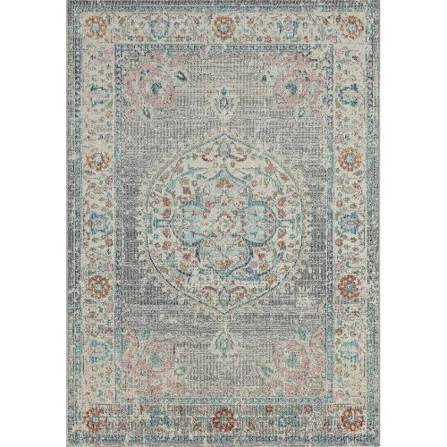 Zoom sur Tapis Palma The Carpet, Gris Oriental, Résistant Intempéries, UV