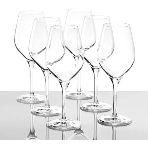 Zoom sur Verres à vin blanc incassables, cristal haute qualité, 6 pièces