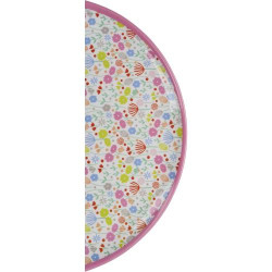 Assiette à dîner en mélamine multicolore Premier Housewares en situation