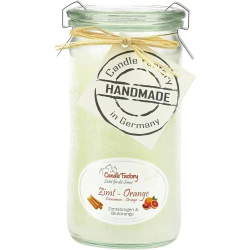Candle Factory, Mini bougies Jumbo parfumées, Cannelle, Orange - Vue principale