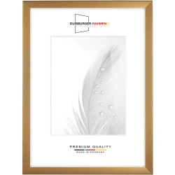 Cadre Photo Or Simple, Bois MDF, Antireflet, Sur Mesure