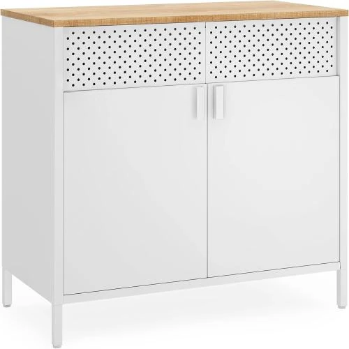 Buffet SONGMICS Moderne avec Double Porte et Cadre en Acier - Vue principale