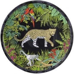 Assiette Plate Melamine Pure Jungle Les Jardins de la Comtesse