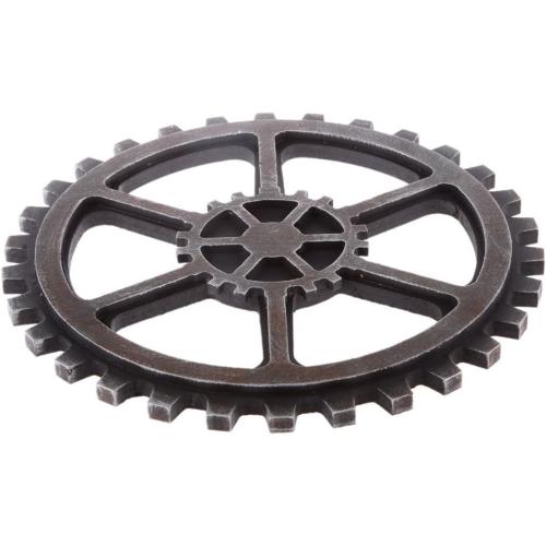 Présentation de Zoom sur OULII Décoration Murale Steampunk Engrenage Vintage