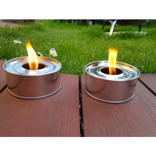 Zoom sur Bougies d'extérieur Krause, lot de 2, décoration jardin, 4h combustion
