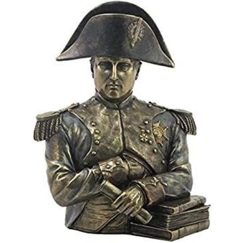 Buste en bronze Napoléon Bonaparte, coulé à froid - Vue principale