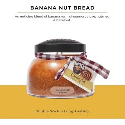 Bougie A Cheerful Giver, Banana Nut Bread, Parfum généreux en situation