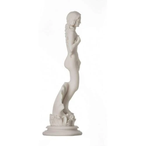 Détail de Aphrodite Naissance de Vénus Statue Albâtre BeautifulGreekStatues