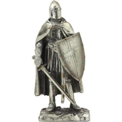 Statue Chevalier Épée Bouclier Ebros Gift, Sculpture Médiévale