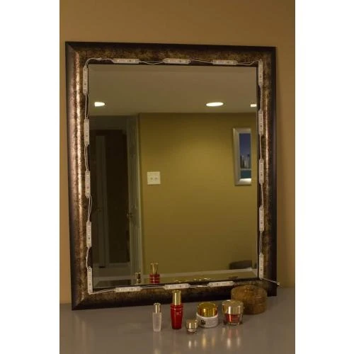 Détail de Miroir Makeup LED Lumière, Variateur, LEDUPDATES