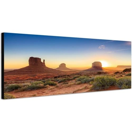 Détail de Toile panoramique Monument Valley, Paul Sinus Art