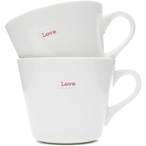 Présentation de Présentation Tasses à café Love, Keith Brymer Jones, lot de 2