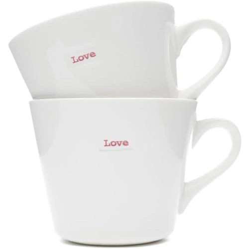 Tasses à café Love, Keith Brymer Jones, lot de 2 - Vue principale