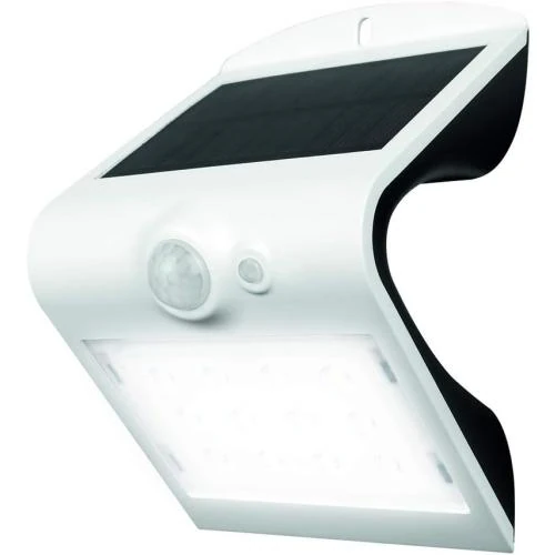 Applique murale LED solaire Guardian PIR blanc IP44 - Vue principale