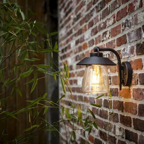 Lanterne Murale CGC Lighting Bronze Style Vintage - Vue principale