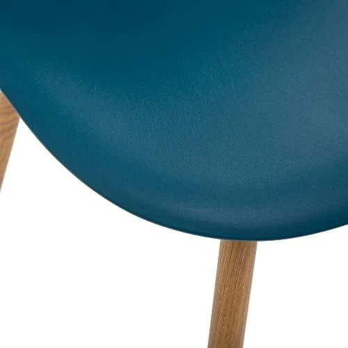 Zoom sur Chaise Bleue Design Taho Atmosphera Créateur Intérieur Moderne