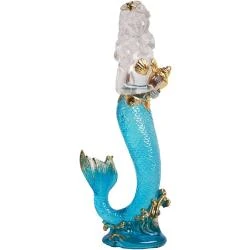 Figurine Sirène Femme, Sculpture Moderne Résine Décor