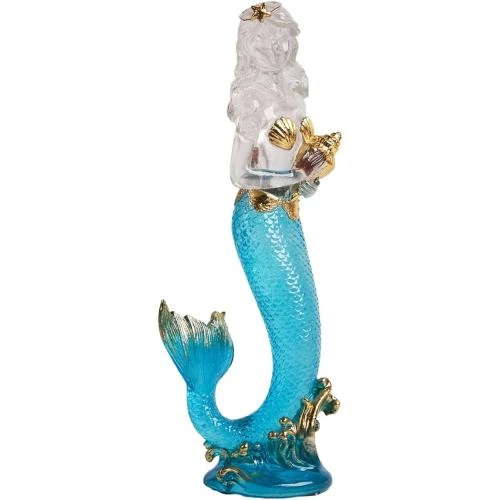 Figurine Sirène Femme, Sculpture Moderne Résine Décor - Vue principale