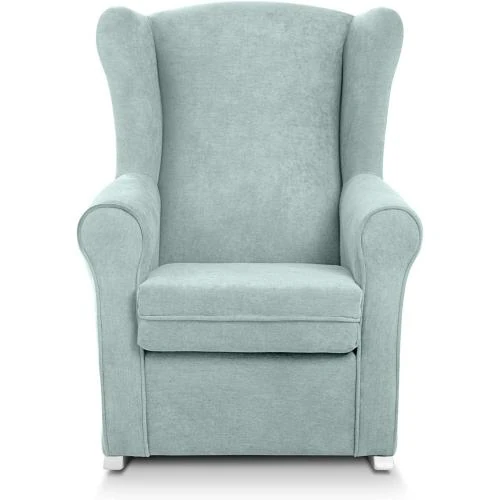 Zoom sur Fauteuil à bascule IRENE, capitonné, anti-taches, V. Eau