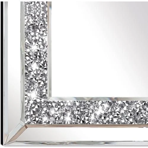 Détail de Miroirs muraux cristal, strass brillants, ZOLAPI