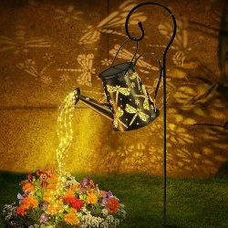 WolinTek Arrosoir Solaire, Guirlandes Lumineuses, Étanche