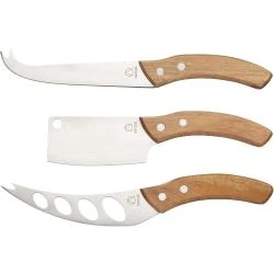 Ensemble couteaux fromage Artesa, acier inoxydable, boîte cadeau