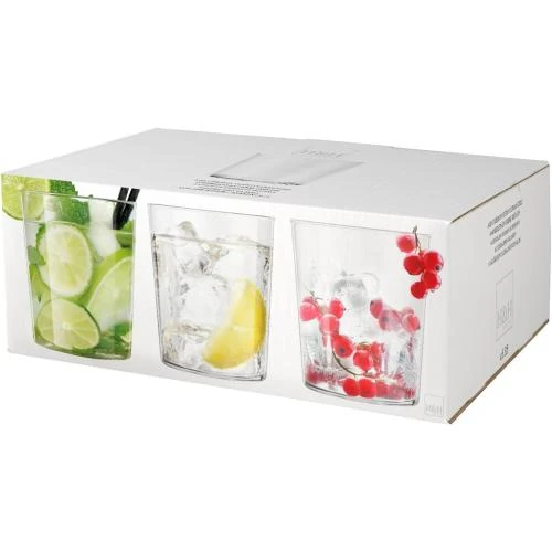 Détail de H Amp H, set 6 verres Starck, verre borosilicate