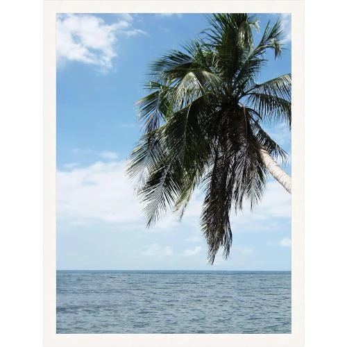 Cadre Photo Mural Blanc, Bois, 30x60 cm, Design Élégant - Vue principale